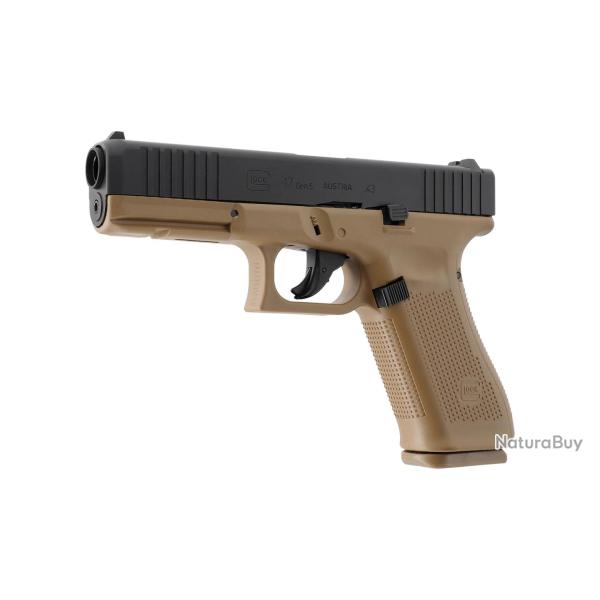 Pistolet GLOCK 17 gen5 cal 43 paintball T4E coyote