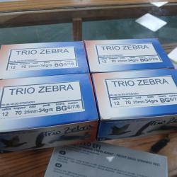 lot 4 boites joker trio zebra
