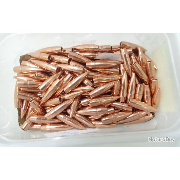 LOT DE 200 OGIVES PPU 174 grs FMJ BT MATCH CAL 311 TYPE 7.62X54R , 303B
