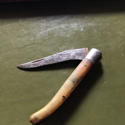 Couteau pliant ancien laguiole sans la mouche