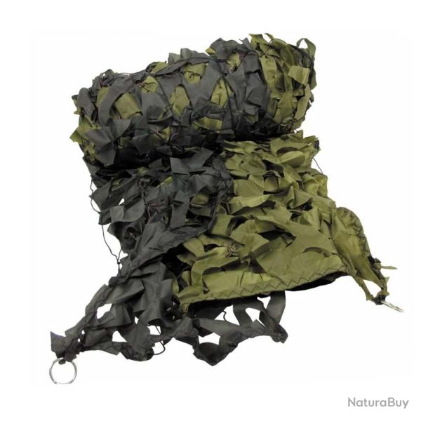 Op� Tactique !! Filet camouflage 2x3m Basic PVC MFH Kaki
