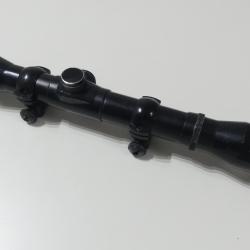 LUNETTE NIKKO SPECIAL 4X32 JAPAN + COLLIERS ACIER