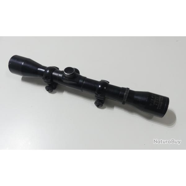 LUNETTE NIKKO SPECIAL 4X32 JAPAN + COLLIERS ACIER