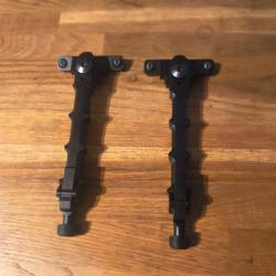 Bipied tactique AR15 Fixation M-LOK 7.5-9"