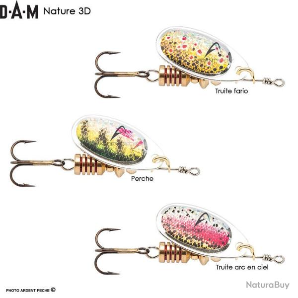 Cuiller DAM Nature 3D 3gr Truite fario