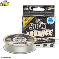 Fils nylon SUFIX Advance G2 clear 150m &Oslash; 0.18mm