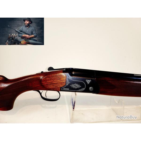 (3079) Fusil De Chasse Superpos� Country Cal.12/76 - OCCASION