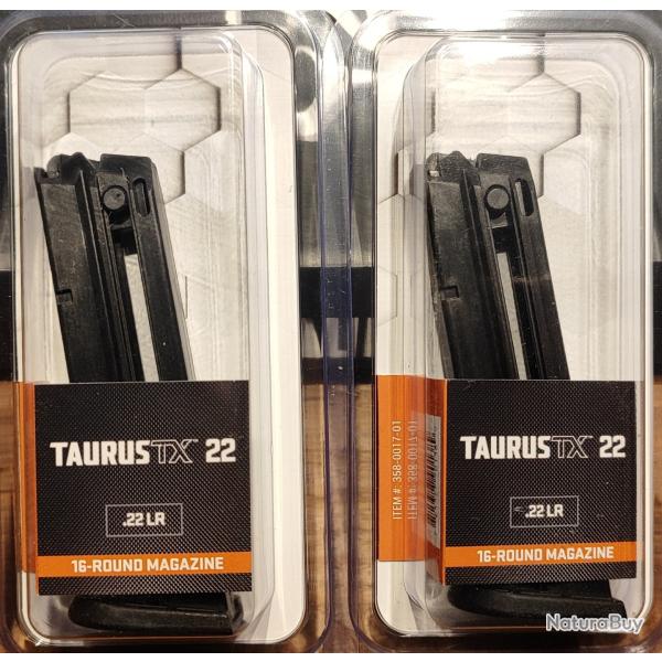 Chargeur Taurus TX22 16 coups - Lot de 2