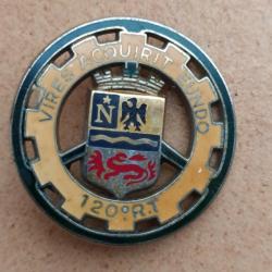 INSIGNE 120 REGIMENT DU TRAIN