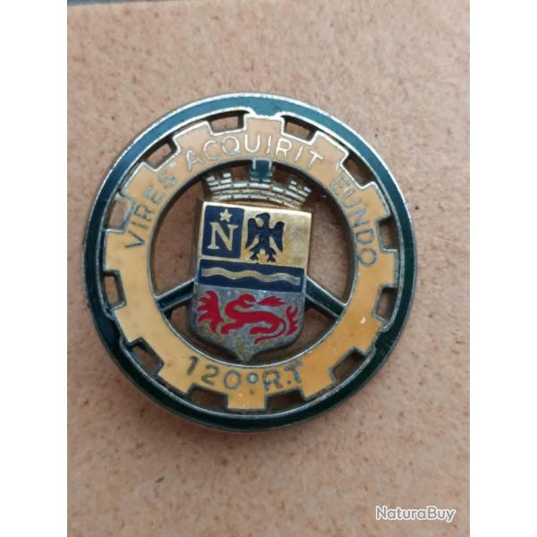 INSIGNE 120 REGIMENT DU TRAIN