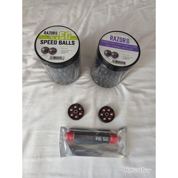 barillet hdr50 + munitions