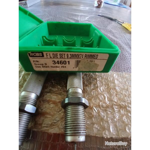 Outil rechargement 9,3x74r