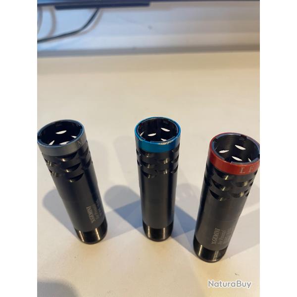 3 Chokes Gemini Titanium steel shot for Perazzi