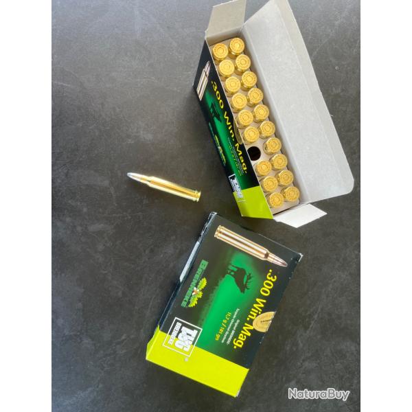 2 bo�tes de Balles Brenneke TUG 300WM 181gr