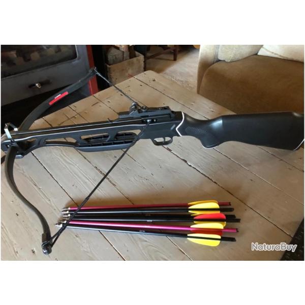Arbal�te avec crosse 150lbs neuf + fl�ches