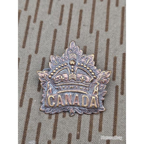 Insigne Canada �poque ww1 ou ww2  ?