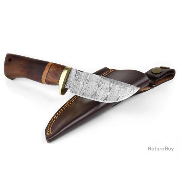 Njord Branda Damas Forg� Main 25 cm - couteau de chasse