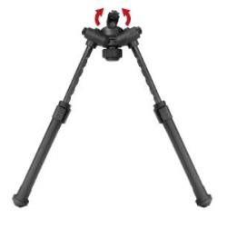 Bipied t&eacute;lescopique UMAREX tactiroll M-lock