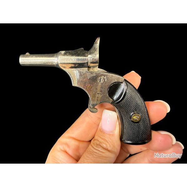 MINUSCULE PISTOLET DE CYCLISTE cal. 6mm bosquette ou 22 short