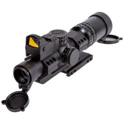 WAHOO ! - FIREFIELD - Lunette de tir RAPIDSTRIKE 1-4x24 + Point Rouge