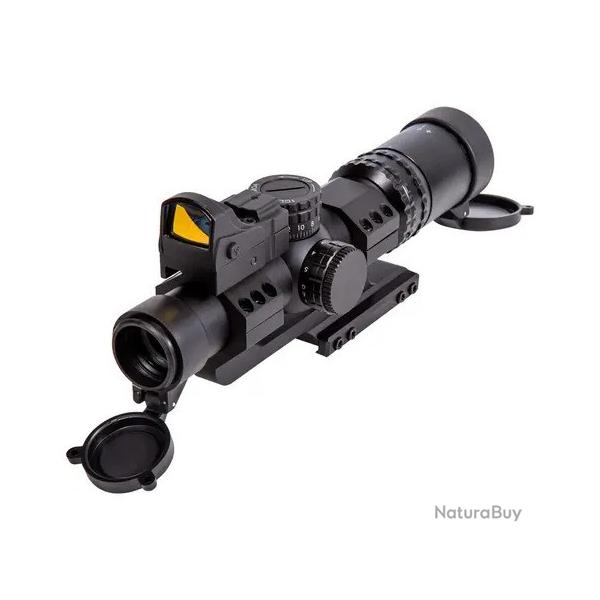 WAHOO ! - FIREFIELD - Lunette de tir RAPIDSTRIKE 1-4x24 + Point Rouge