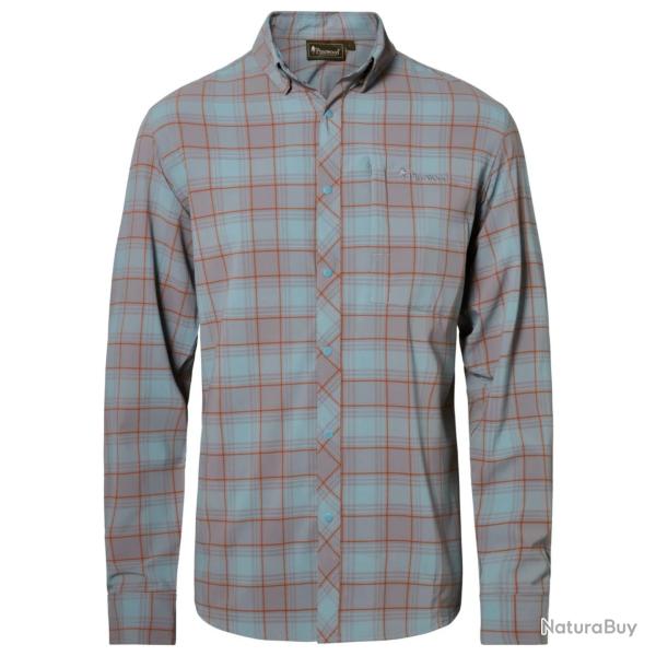 CHEMISE HOMME PINEWOOD ABISKO TREKKING ANTI INSECT AQUA GREY