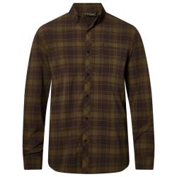CHEMISE HOMME PINEWOOD ABISKO TREKKING ANTI INSECT VERT OLIVE
