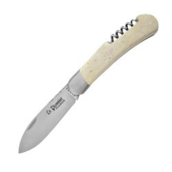 Couteau pliant Douris Chastel Le Pionnier Futuriste 2 pi&egrave;ces os