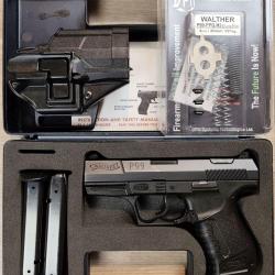 Pistolet WALTHER mod&egrave;le P99 - Cal 9x19 - Holster, 3 chargeurs, mallette (Occasion)