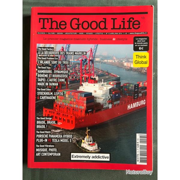 The Good Life, no 13 de 2014, magazine 300 pages, Irlande, Taipei, Stockholm, Leipzig...
