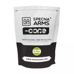 BILLES AIRSOFT BIO 6 MM SPECNA ARMS 0.20 G CORE - SACHET DE 1kg