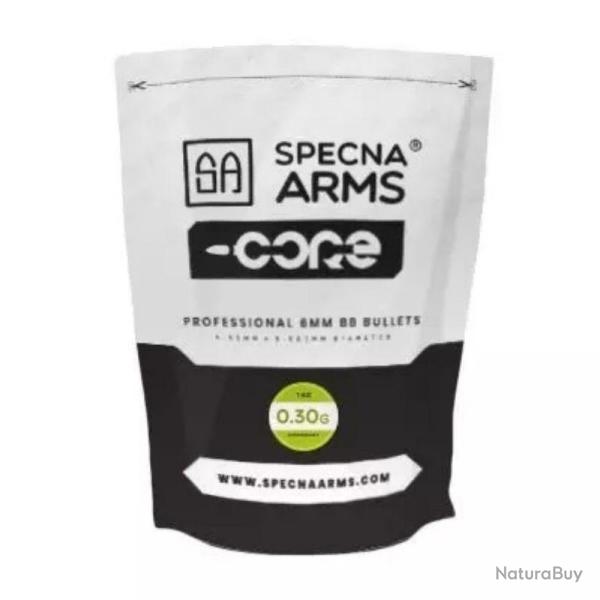 BILLES AIRSOFT BIO 6 MM SPECNA ARMS 0.30 G CORE - SACHET DE 1kg