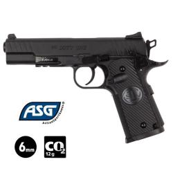 PISTOLET ASG STI DUTY ONE Noir - Culasse fixe - 6 mm BB - CO&sup2; / 1.2J