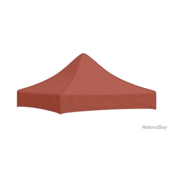 Toit tente r�ception polyester terre cuite 2x2 m imperm�able anti UV