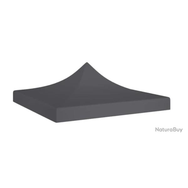Toit tente r�ception polyester anthracite 2x2 m imperm�able anti UV