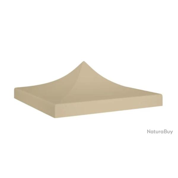 Toit tente r�ception polyester beige 2x2 m imperm�able anti UV