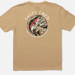 SALTY CREW RAINBOW PREMIUM S/S TEE CAMEL T.L