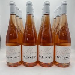 Vente flash ! 12 Bouteilles de vin ros&eacute; Le Vol des Oiseaux Ros&eacute; D'Anjou 2023
