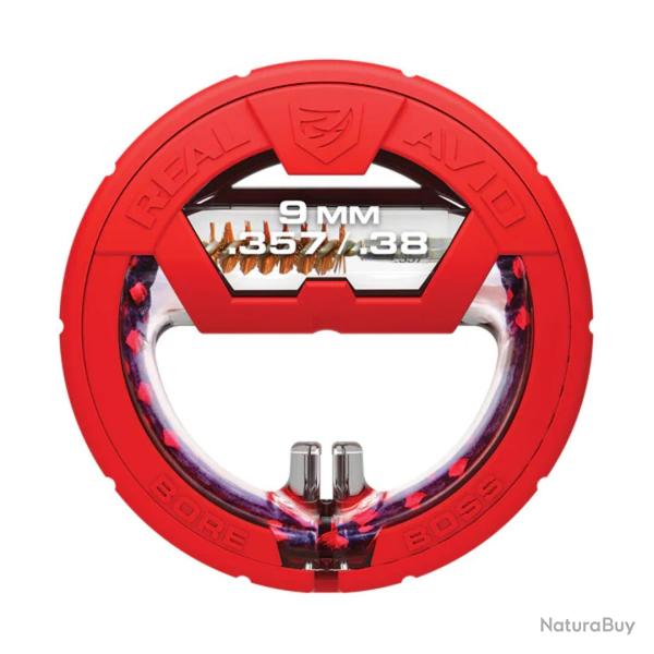 CABLE DE NETTOYAGE BORE BOSS CAL .357/.38/9MM - REAL AVID