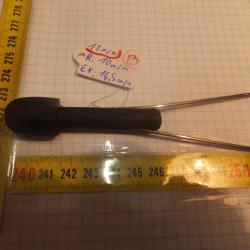 F&eacute;rule (ou embout  bouchon ) pour canne fusil, conforme au mod&egrave;le d'origine     12mm             (B)