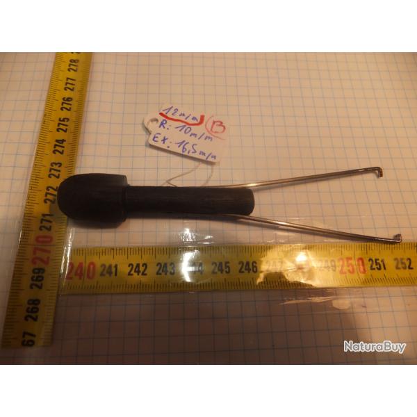 F�rule (ou embout  bouchon ) pour canne fusil, conforme au mod�le d'origine     12mm             (B)