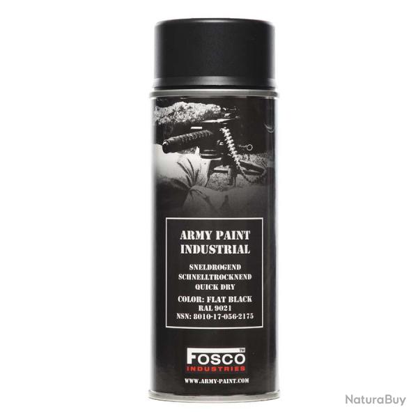 Bombe de peinture 400ml FLAT BLACK