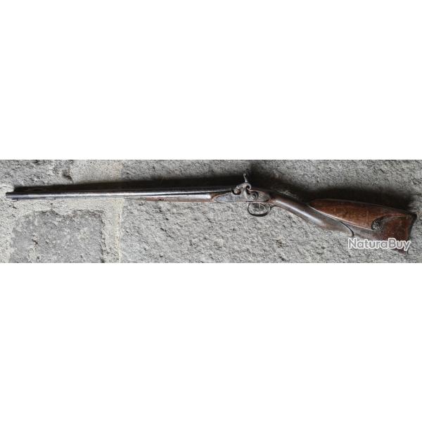 Tr�s ancien fusil de chasse � restaurer