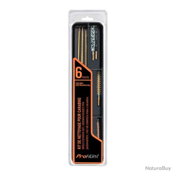 KIT DE NETTOYAGE PROHUNT POUR CARABINE CAL.6