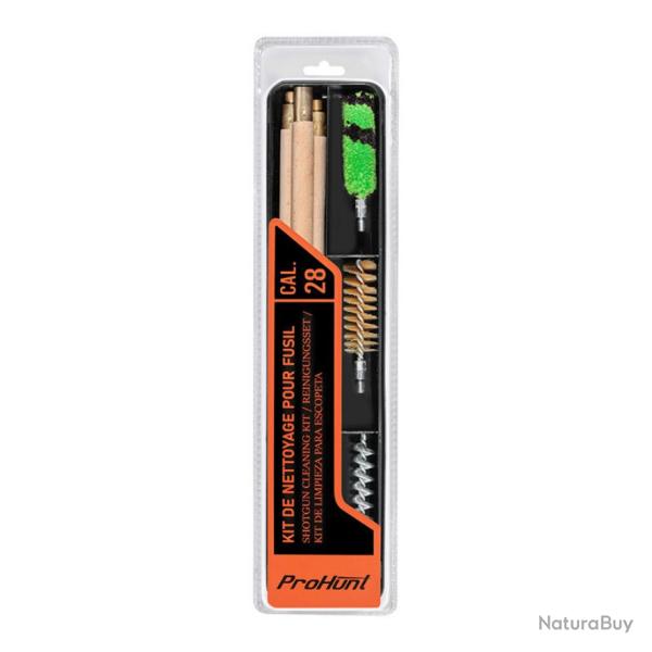 KIT DE NETTOYAGE PROHUNT POUR CARABINE CAL.28