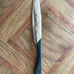 Couteau de lanc&eacute;, bushcraft, camping