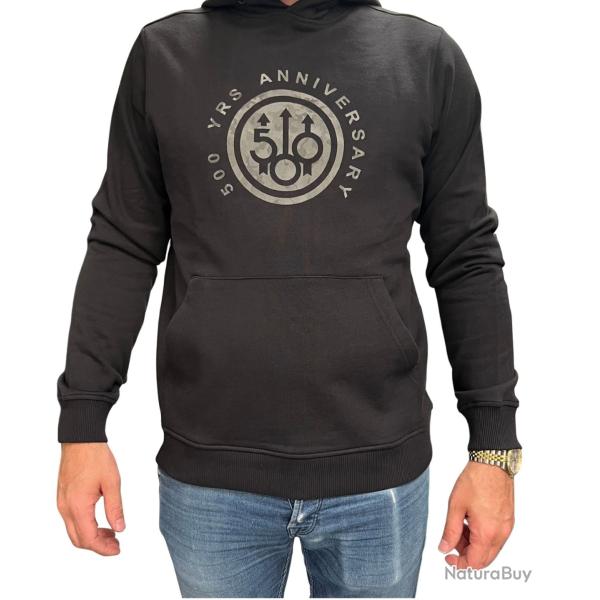SWEAT 500 ANS BERETTA NOIR