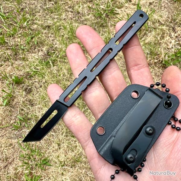 Petit couteau de coup tactique combat tanto �tui kydex lame pointe scalpel #330