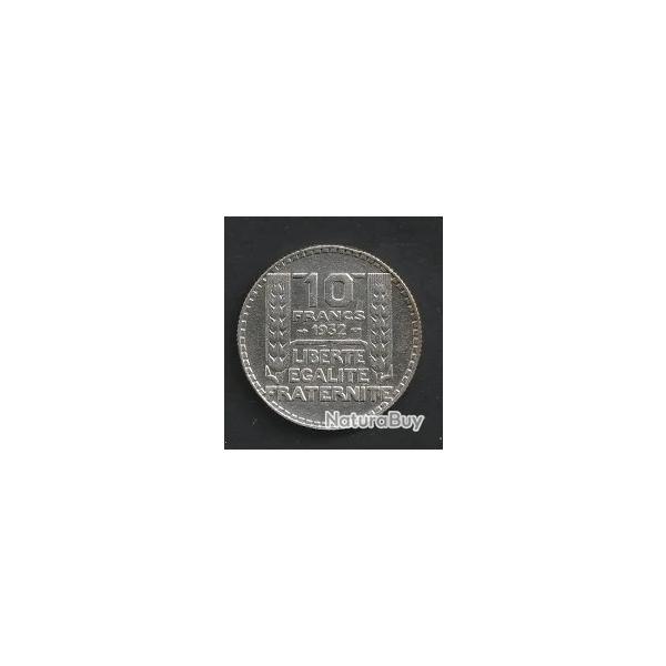 3 PIECES TURIN 2 de 1932 ET UNE de 1933 CHACUNE 10 FRANCS ARGENT les 3 DERNIERES  � vendre