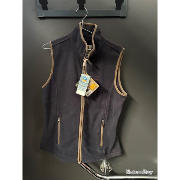 gilet percussion femme sans manche bleu marine taille L ou XXL a vendre aux ench�res destockage